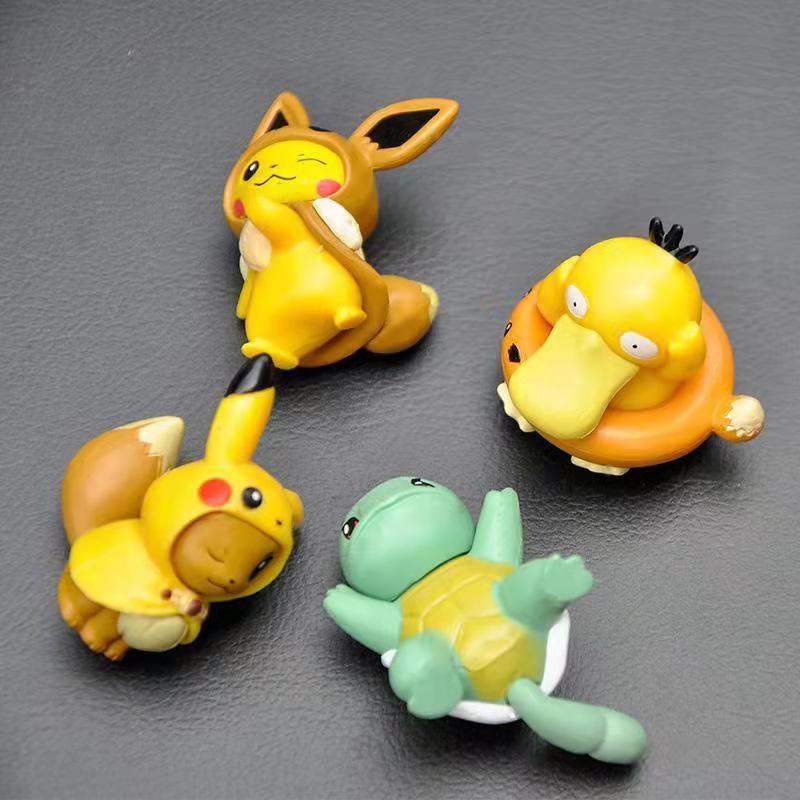 Set 8 Mô Hình Nhân Vật Phim Hoạt Hình Pokemon Xinh Xắn
