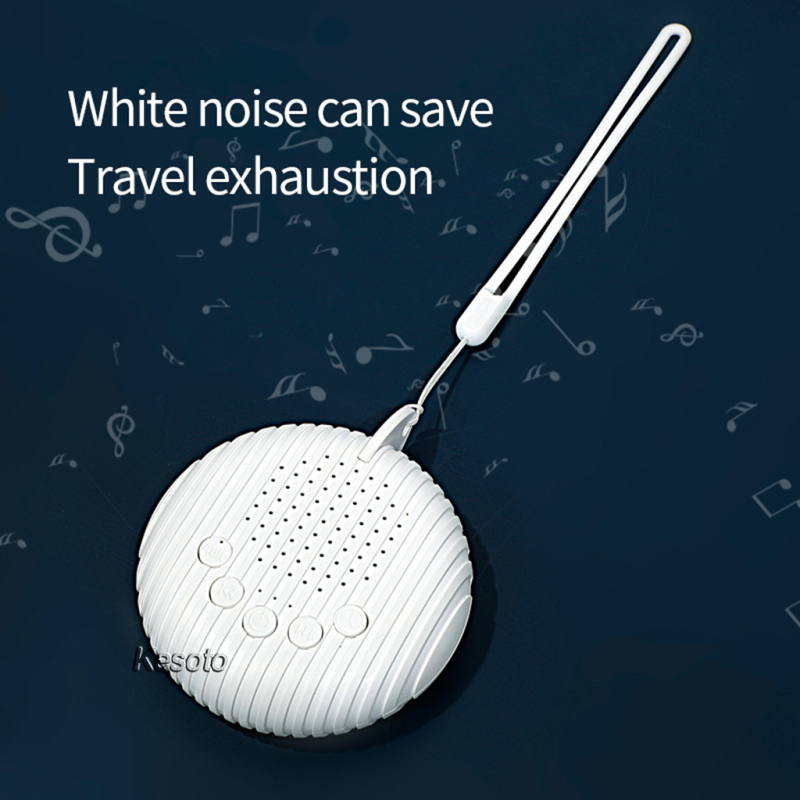 [KESOTO]Mini White Noise Machine Sleep Sound Machine Therapy Helper Sleep Helper