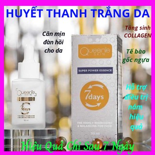 Huyết thanh trắng da 7Days Queenie Skin
