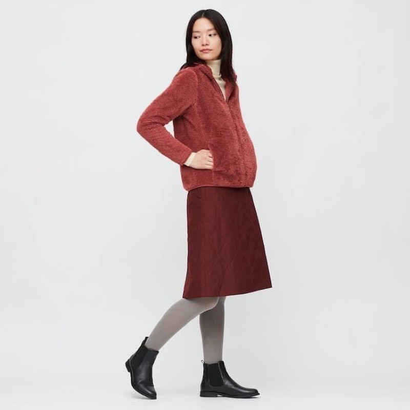 áo lông cừu uniqlo kèm bill