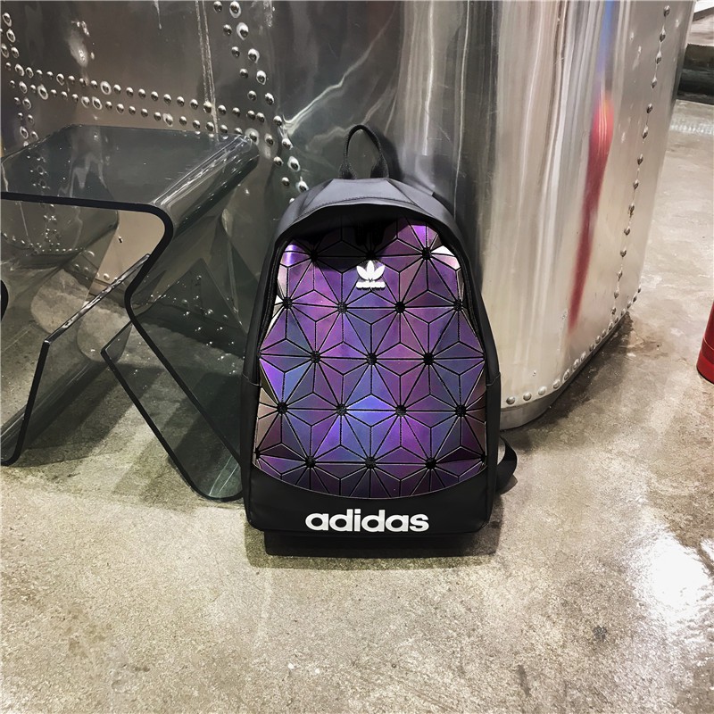 15.6 inch laptop bag--Unisex 2021 New Balo Adidas chính hãng họa tiết 3D phản quang thời trang cá tính cỡ 32 * 16 * 45cm