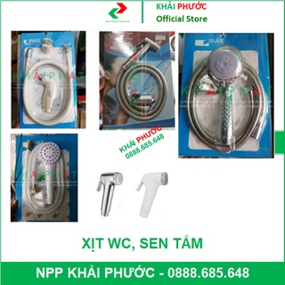 Bộ vòi súng xịt wc toilet nhà vệ sinh bộ sen tắm rời - khải phước electric
