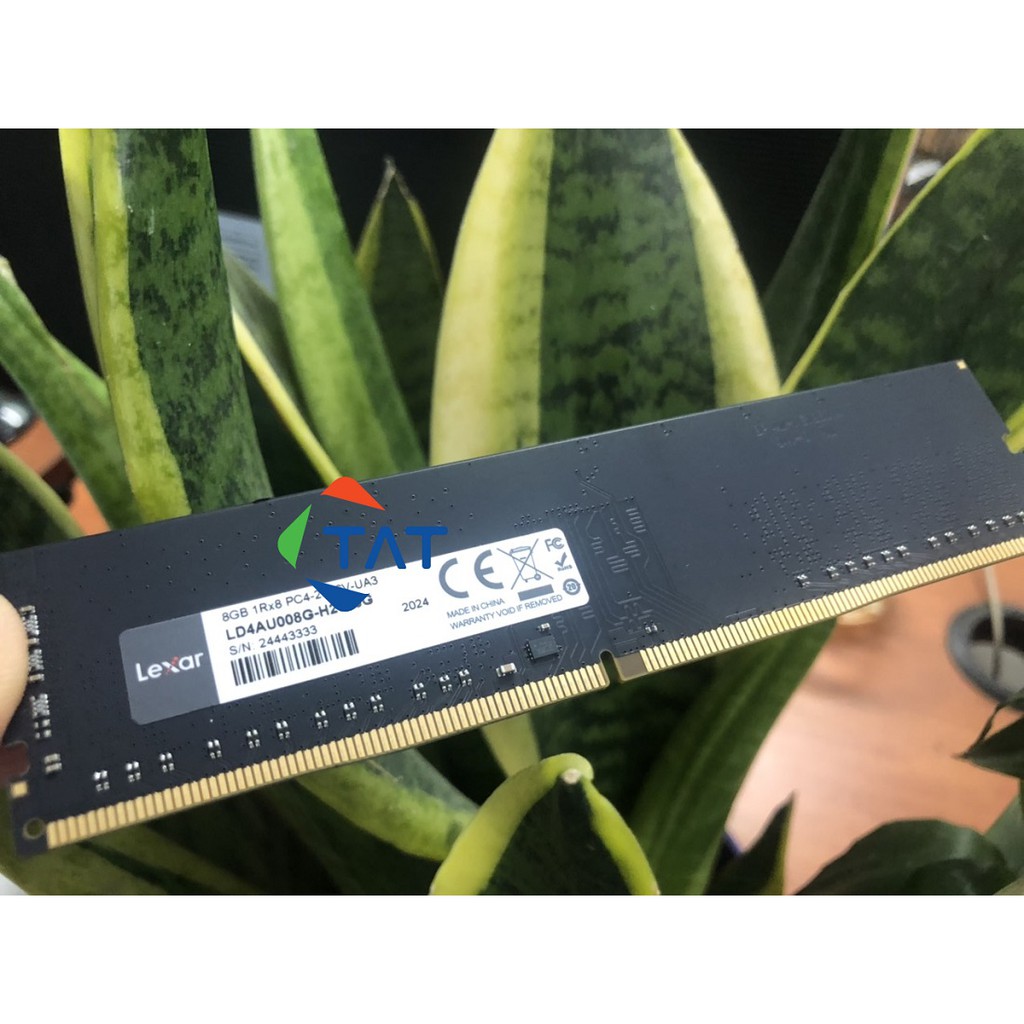 Ram Lexar 8GB DDR4 2400MHz Dùng Cho PC Desktop - Bảo Hành 36 Tháng 1 Đổi 1