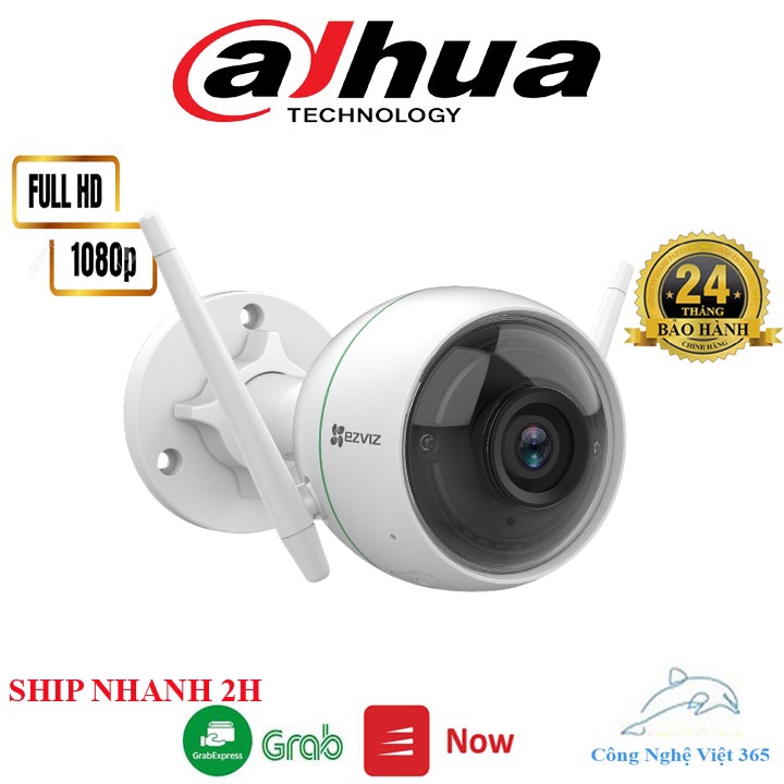 Camera Wifi Ezviz_C3WN_1080P Full HD -Camera ngoài trời,Full HD 1080P, Tích hợp Míc Nghe, Hồng Ngoại Xa - BH 24 TH