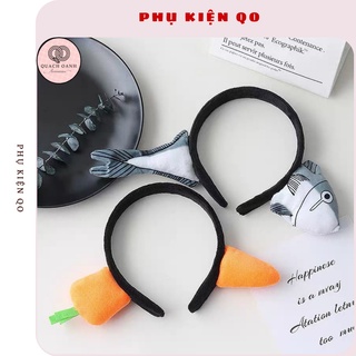 Bờm con cá đáng yêu, Cài tóc cà rốt cute - BOM03