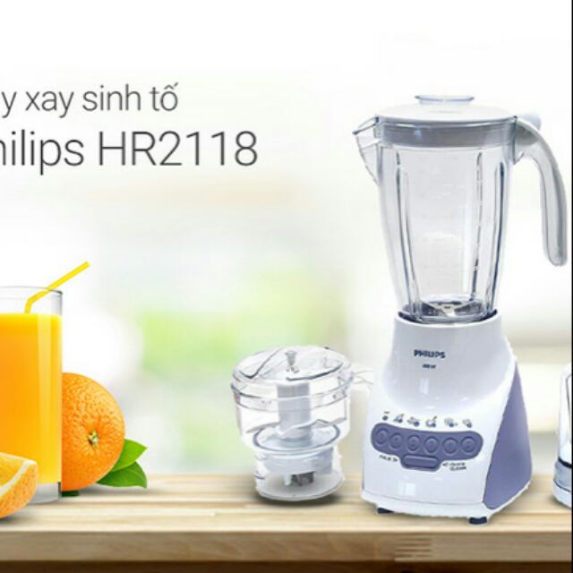 Máy xay sinh tố Philips HR2118