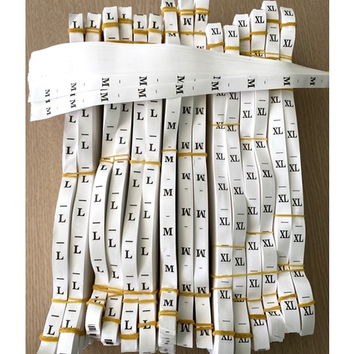 500 TEM NHÃN SIZE IN GIẤY DAI [500 SIZE/BÓ]