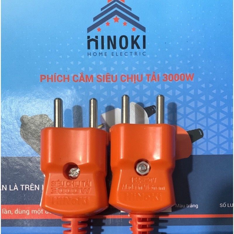 Ổ Cắm Điện 2, 3, 4, 6 Siêu Chịu Tải 6000w - Phích Cắm Siêu Chịu Tải