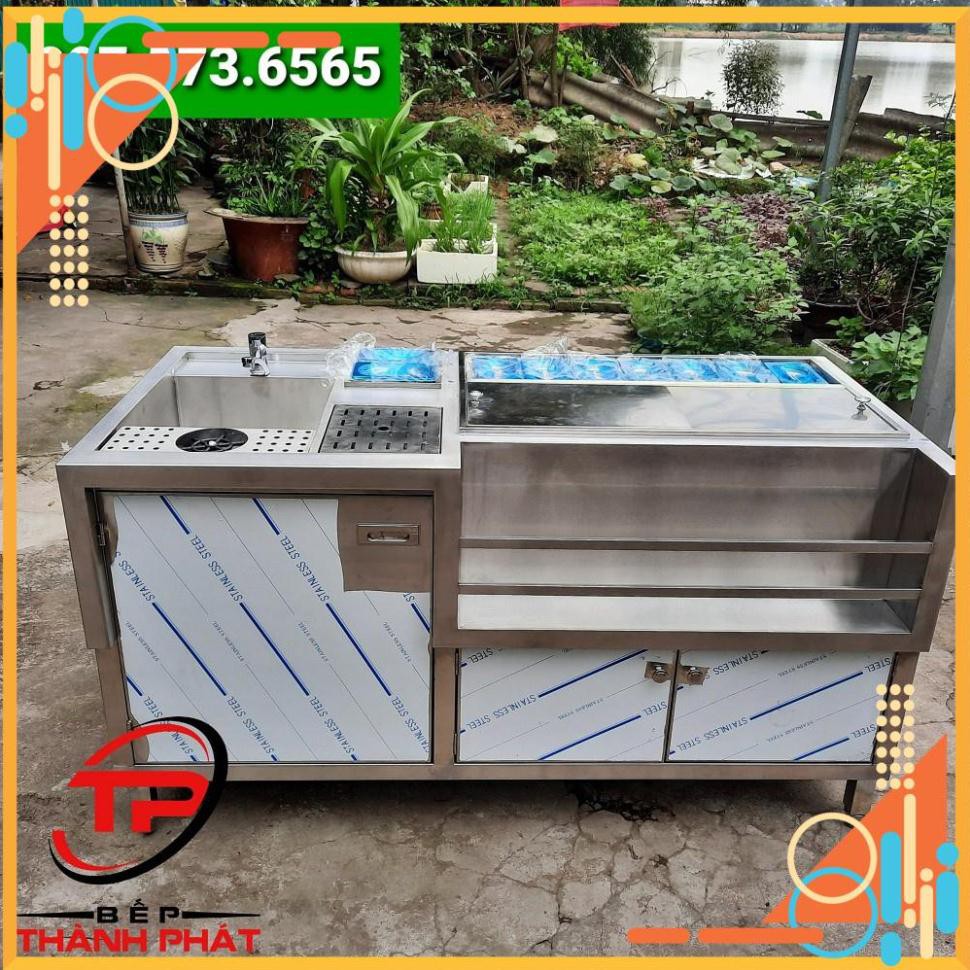 Quầy cocktail, Quầy pha chế inox, Thiết bị pha chế quầy bar