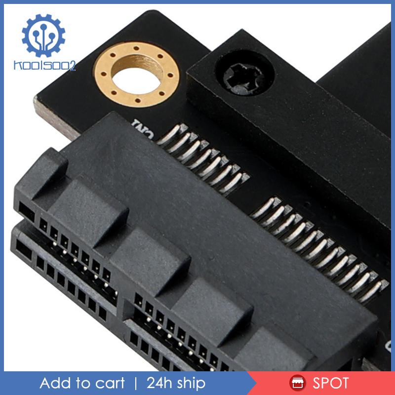 Dây Cáp Mở Rộng PCIe x1 Sang x1 x4 2 PCI Express Cho Bo Mạch Chủ