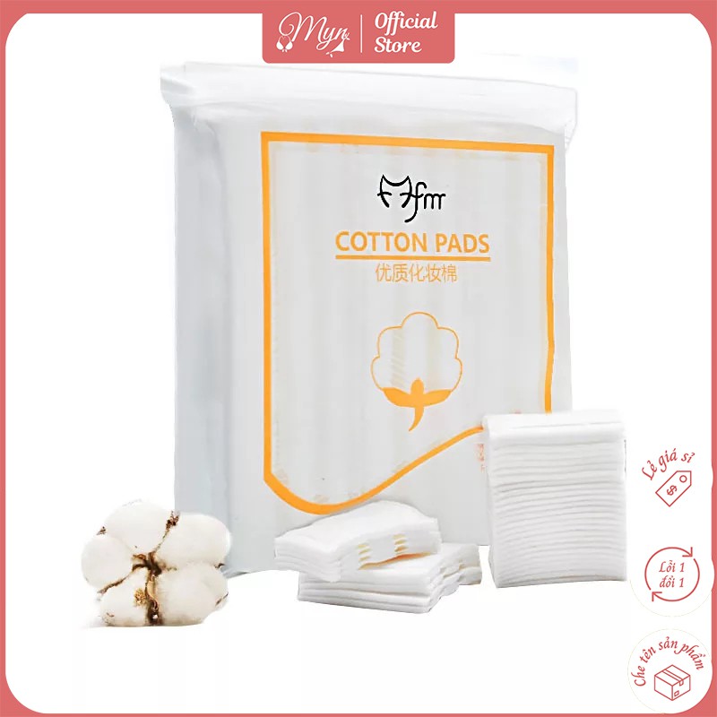 BÔNG TẨY TRANG COTTON PAD 3 LỚP *TÚI 222 MIẾNG*