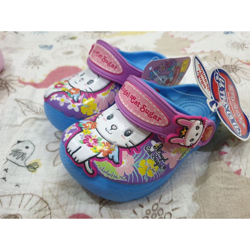 Dép sục bé gái hello kitty siêu đáng yêu Red apple Thái Lan