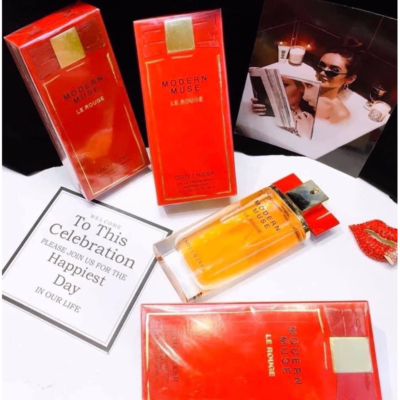 [Auth]-Nước hoa nữ Estee Lauder Modern Muse Le Rouge EDP 100ml