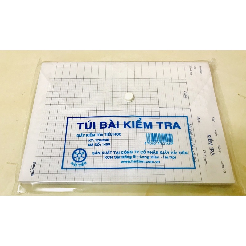 Giấy kiểm tra cấp 1 Hải Tiến