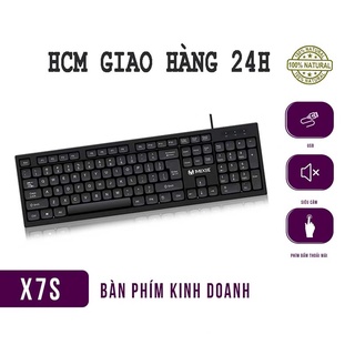 Bàn phím máy tính mixie x7s / bàn phím văn phòng đơn giản và bền bàn phím chống thấm nước