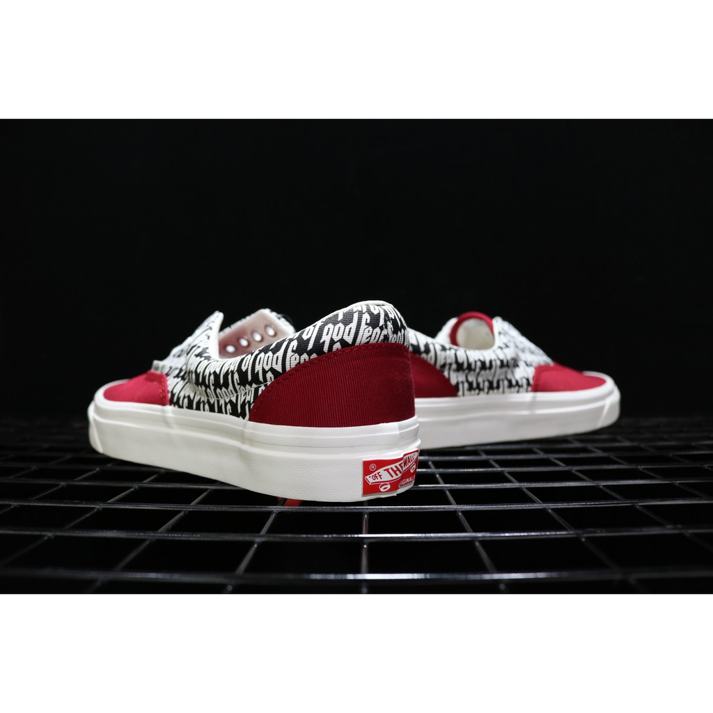 Giày Vans Fear Of God Red cực kool - SALE 50% và Miễn Phí Ship
