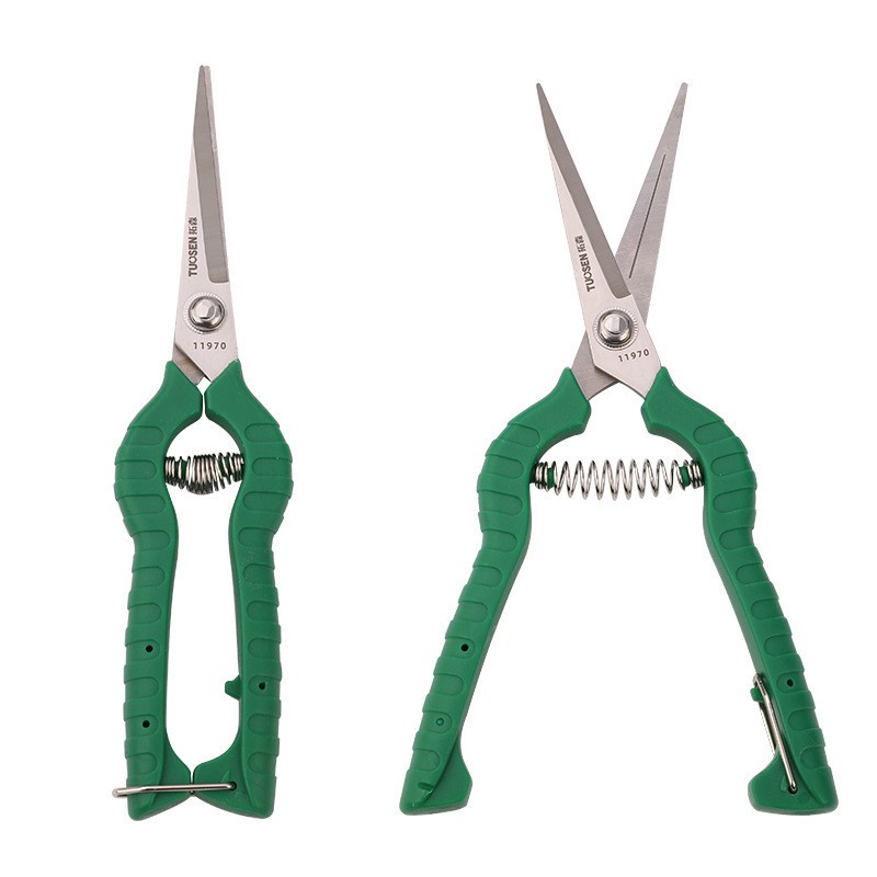 Kéo làm vườn 8inch, kéo cắt tỉa cành cây mũi nhọn kiểu Hy Lạp - TUOSEN (Mã 11970)