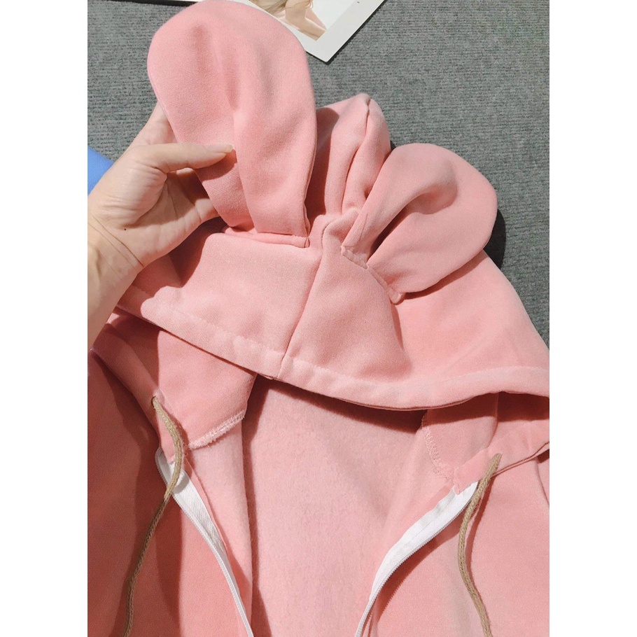 Áo khoác nỉ nam nữ dây kéo form rộng có nón cá tính,Áo khoác hoodies | BigBuy360 - bigbuy360.vn