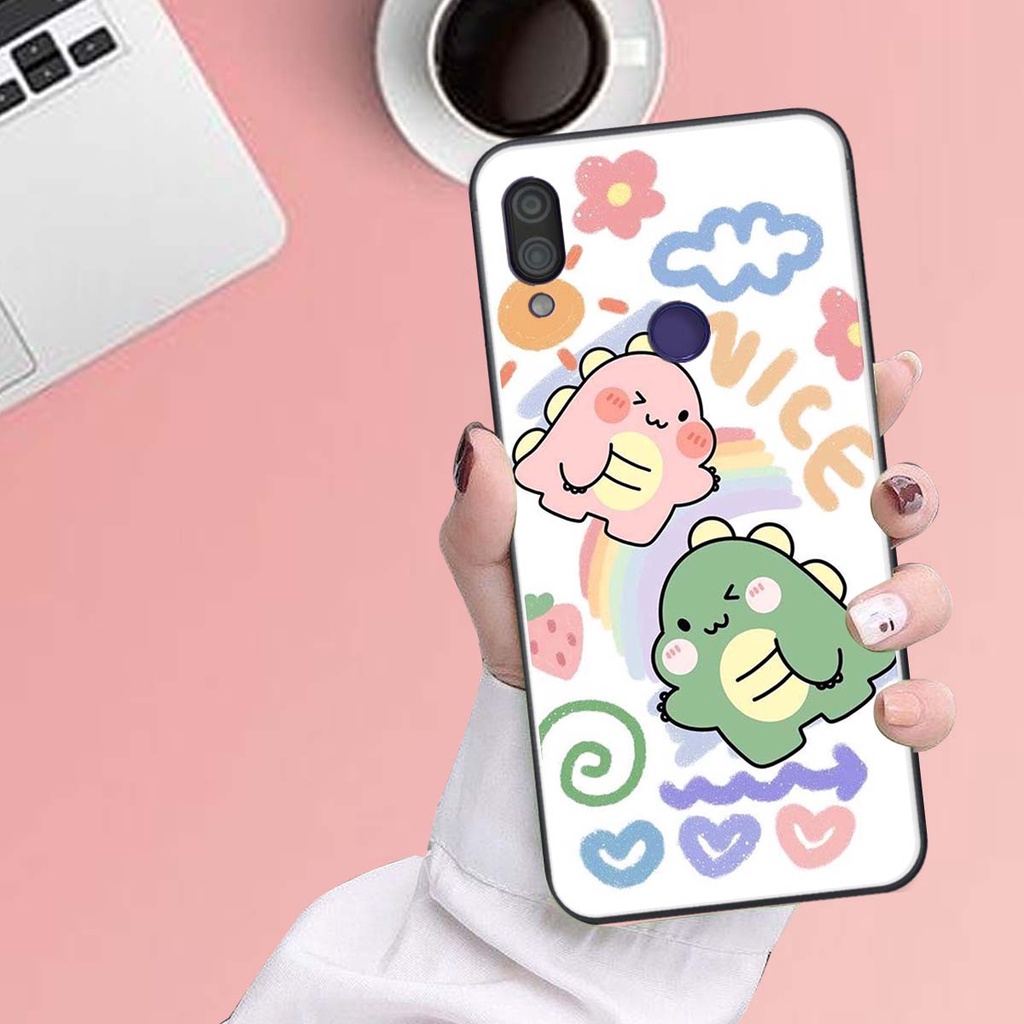 Ốp lưng Xiaomi REDMI 7 / REDMI NOTE 7 in hình khủng long , gấu nâu xinh xắn, siêu cute  mà còn vô cùng RẺ -ĐẸP