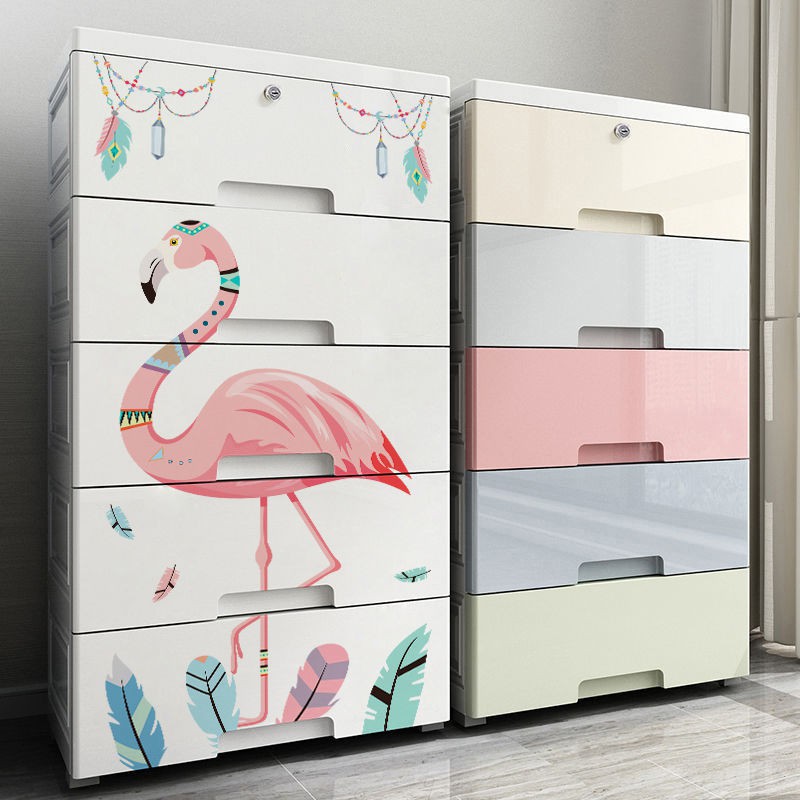 Tủ đựng đồ có ngăn kéo lớn Nafenai, nhựa quần áo trẻ em, giày dép, hộp hoàn thiện | BigBuy360 - bigbuy360.vn