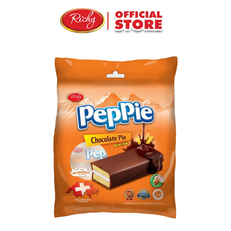 Bánh Peppie socola trắng 216g