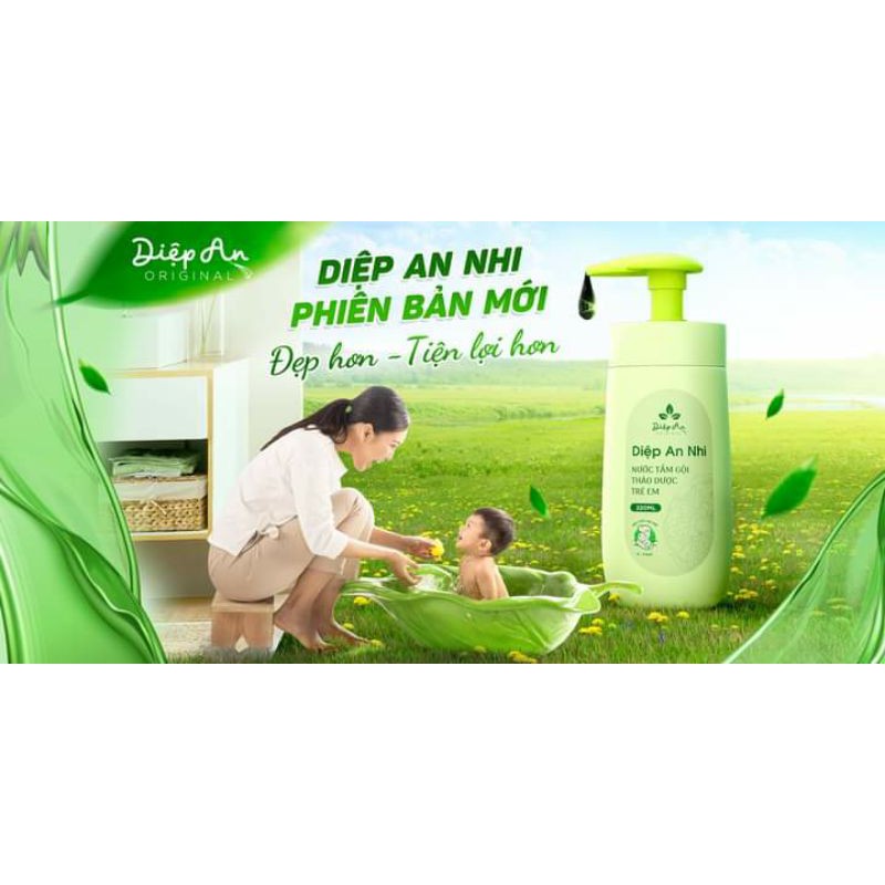 Nước tắm thảo dược  _ Diệp An Nhi (220ml)