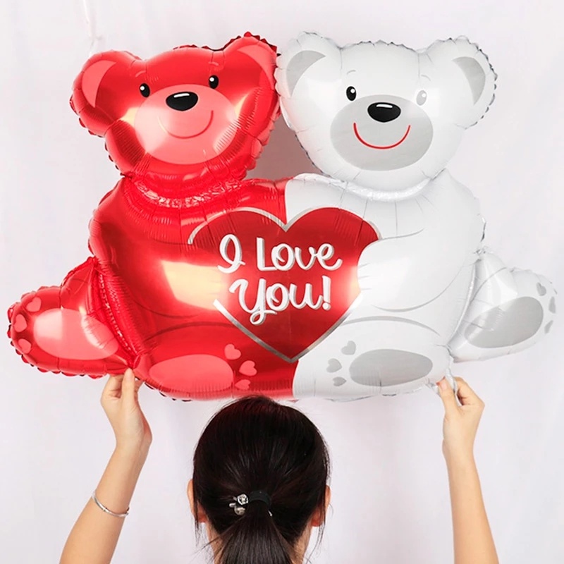 Bong Bóng Nhôm Hình Gấu Đáng Yêu