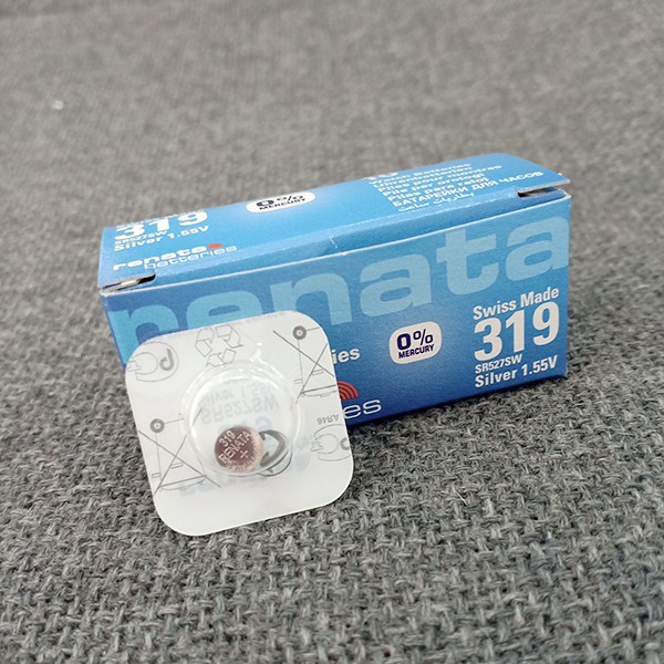 Pin đồng hồ 319 - SR527SW Renata chính hãng