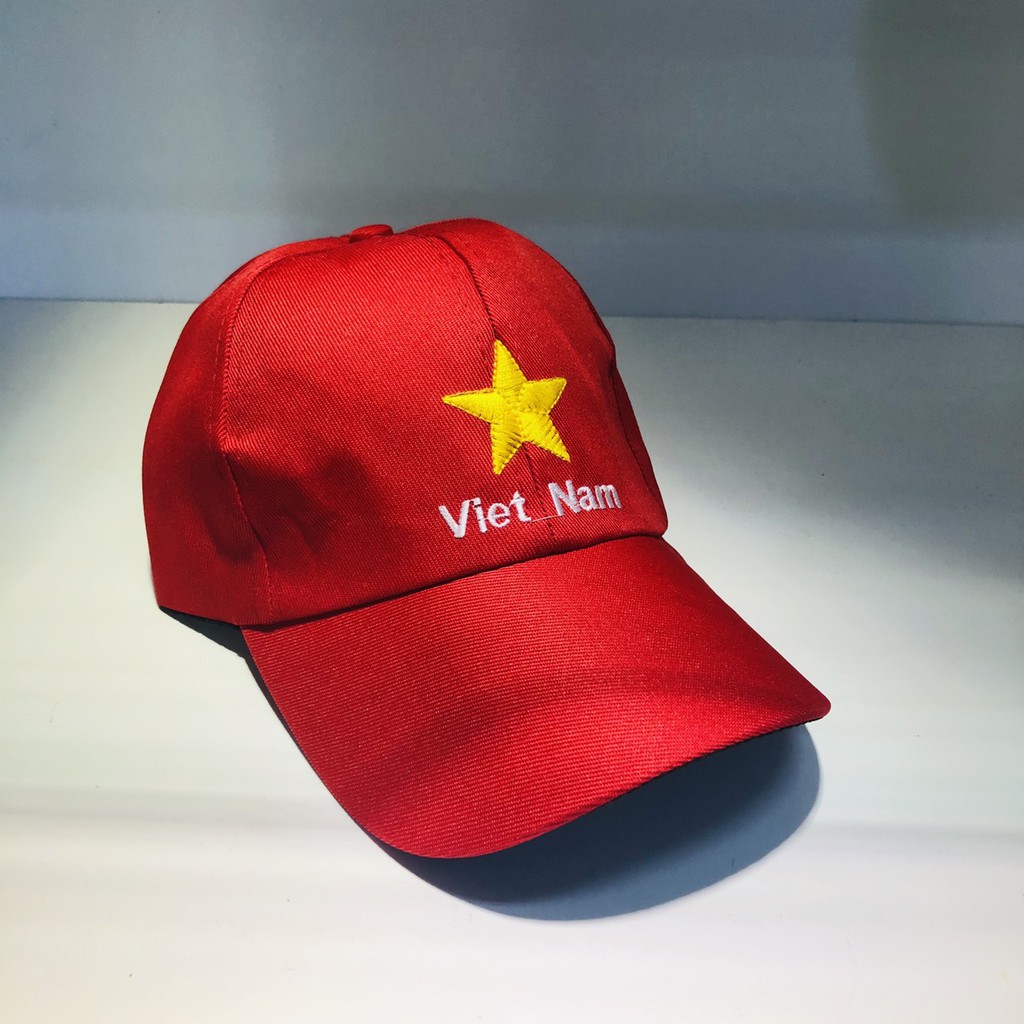 [ Ảnh video thật 100%] Mũ (nón) lưỡi chai thêu chữ Việt Nam