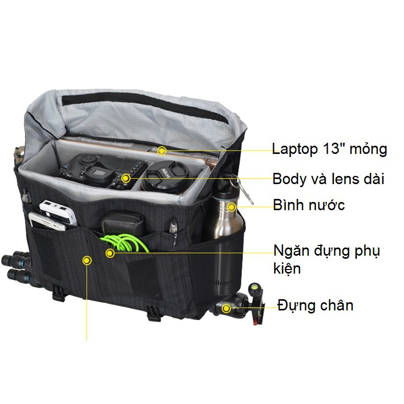 TÚI MÁY ẢNH CADEN K11 PRO