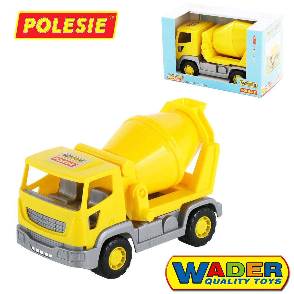 Xe Tải Trộn Bê Tông Xây Dựng Tipper Đồ Chơi POLESIE An Toàn, Siêu Bền Cho Bé - [HÀNG NHẬP KHẨU CHÂU ÂU]