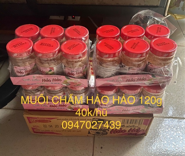 [Có Sẵn] Muối chấm HẢO HẢO 120G | BigBuy360 - bigbuy360.vn