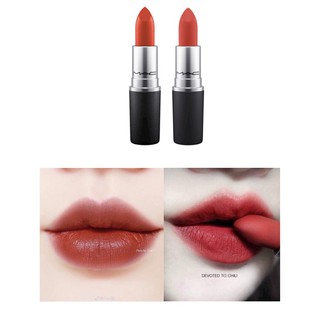 [Liên hệ trước khi đặt] SET SON MAC BRICK RED FULLSIZE 2 THỎI HOT HIT