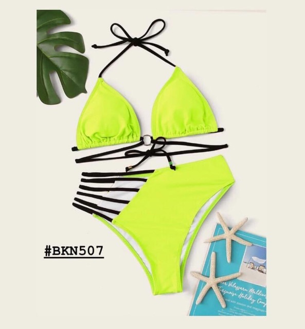 Bikini/ Đồ bơi neon sexy 3 màu (kèm ảnh thật và feedback)