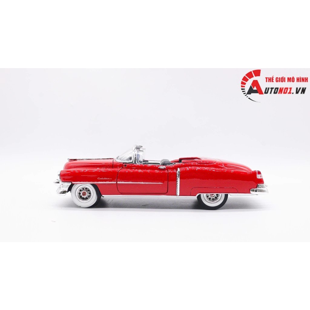 MÔ HÌNH XE CADILLAC ELDORADO MUI TRẦN RED 1:24 WELLY 7800