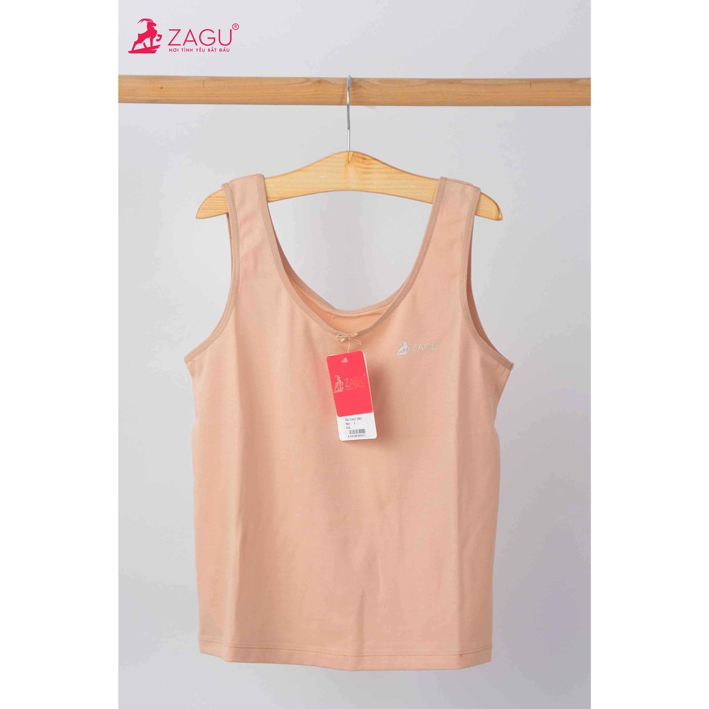 Áo lá mặc áo dài Zagu 1813 bản vai lớn chất liệu Cotton 4 chiều