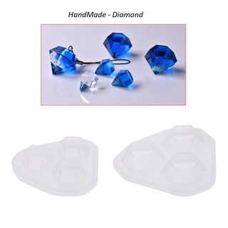 Khuôn Silicon Tạo Hình Kim Cương Epoxy Resin Siêu Đẹp Làm Trang Sức, Đồ Trang Trí