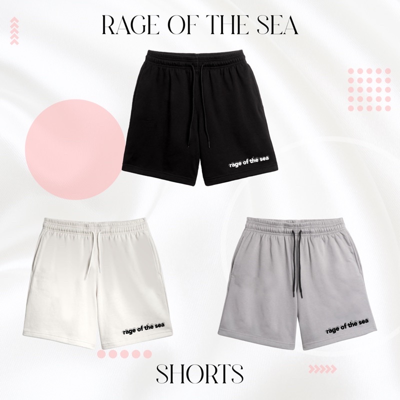 QUẦN SHORT UNISEX FORM ÂU RAGE OF THE SEA (ROTS)-BASIC IN SEASON 2