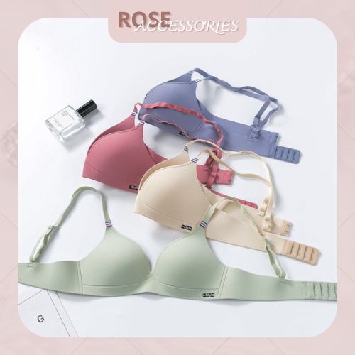 Áo lót nữ su đúc không gọng mềm mại loại mỏng thoáng mát Rose Accessories A04
