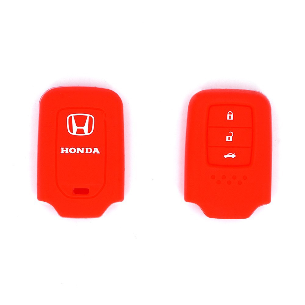 Silicone Vỏ Silicon Bảo Vệ Chìa Khóa Điều Khiển Từ Xa Cho Xe Hơi Honda City / Accord / Crv 2014-2018 (5-8 Days)
