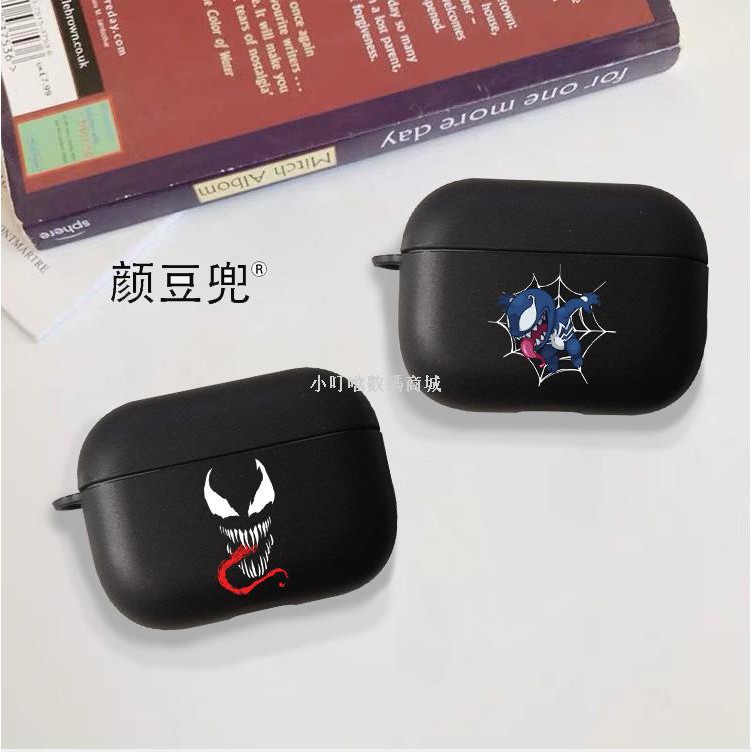 Vỏ Bảo Vệ Hộp Sạc Tai Nghe Bluetooth Không Dây Airpods Pro 2 / 3 3rd Hình Logo Venom Ốp | BigBuy360 - bigbuy360.vn