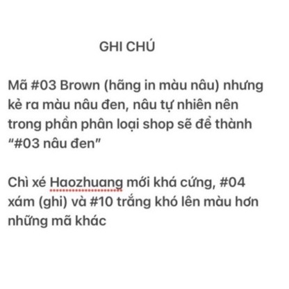 Chì Xé Kẻ Chân Mày Haozhuang