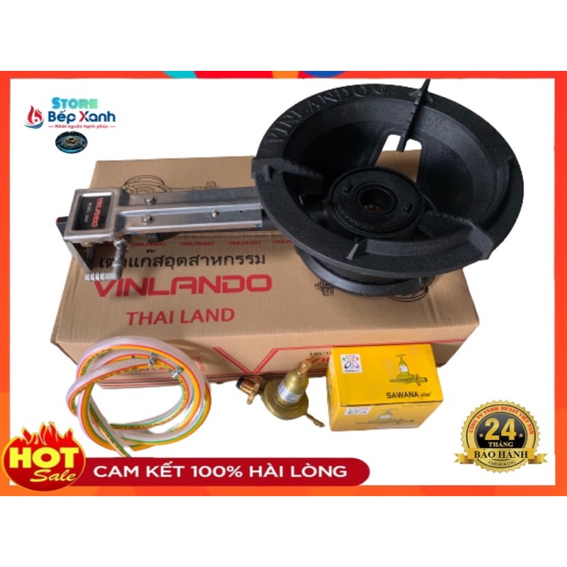 BẾP GAS KHÈ [Mã 260C] giảm 10%🌹 Free Ship 🌹 [ đơn 300K] Bộ bếp gas công nghiệp khè VINLANDO – Bếp khè lửa mạnh và xanh