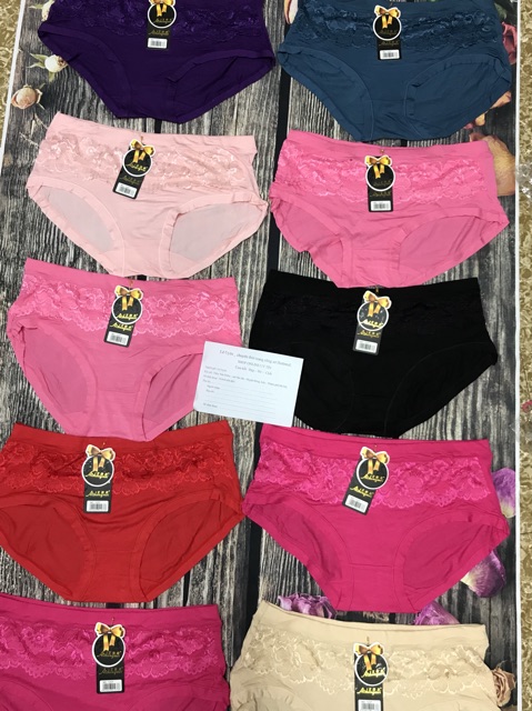 10 Quần lót big size cho người béo