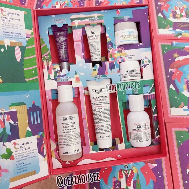 Set dưỡng da Kiehl's mini size +4% phí