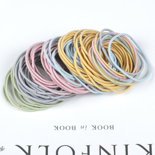 Set 50 Chun Cột Tóc Nhiều Màu Siêu Bền