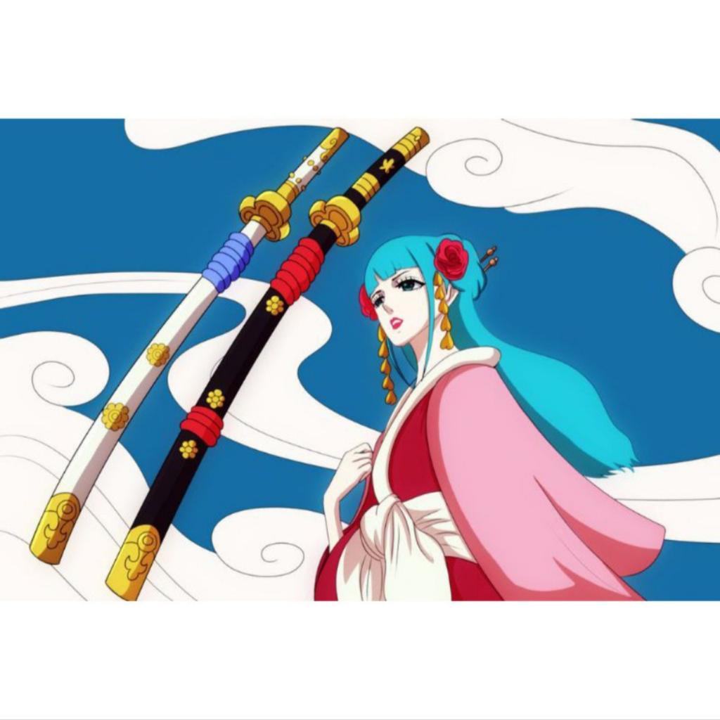 Đạo cụ Cosplay các nhân vật trong One Piece thanh Enma, Ame, Nidai, Shusui, Wado và Kikoku của Law (có quà tặng kèm)