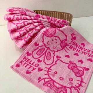 [RẺ ĐẸP] Khăn mặt cho bé hình hellokitty siêu dễ thương 100% cotton