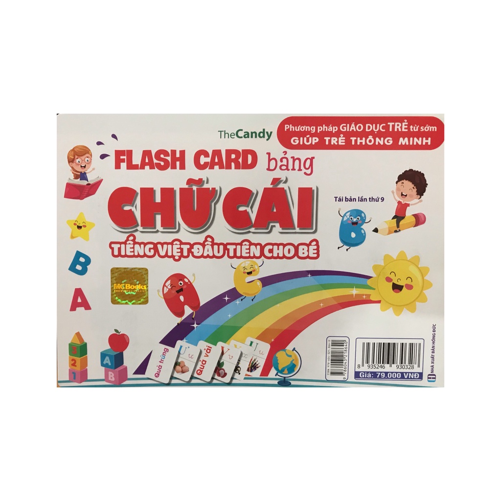 Sách - Flash card : Bảng chữ cái tiếng việt đầu tiên cho bé