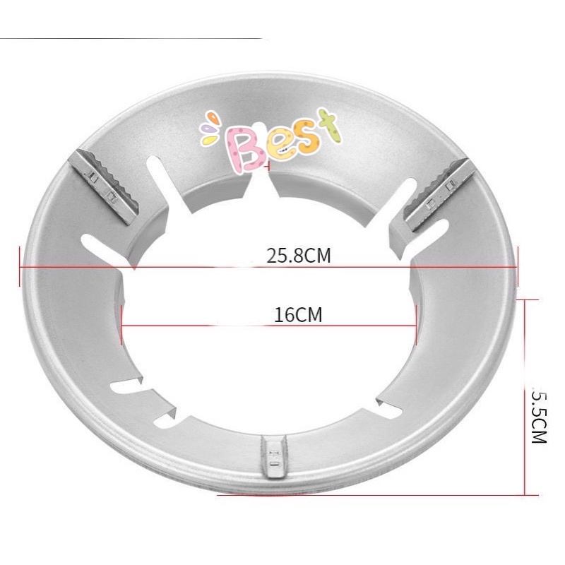 Kiềng chắn gió bếp ga tiết kiệm ga